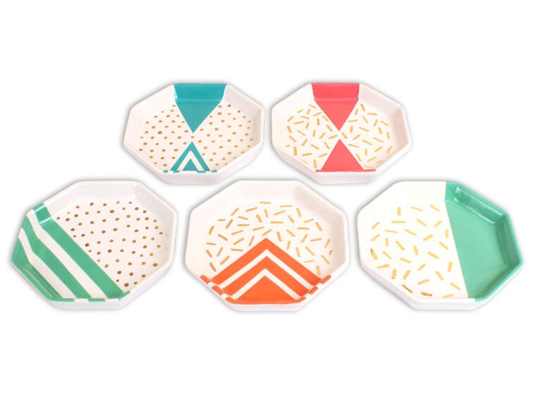 Octagon Dish Freestyle Ceramics & Tufting